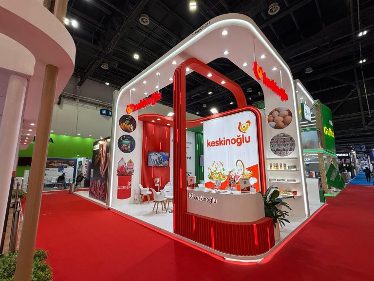 custom booth design gulfood, trade show stand company dubai, stand production for food expo, dubai-based exhibition services, exhibition stand supplier uae, gulfood turnkey stand solutions, exhibition stand builder Dubai, Gulfood 2025 booth fabrication, custom F&B exhibition stand