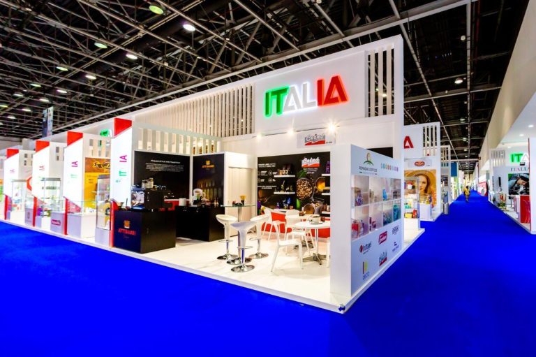 exhibition stand builder dubai, dubai stand contractor for gulfood, wooden stand manufacturer dubai, dubai world trade centre booth supplier, expo city exhibition stand dubai, branded food stand production